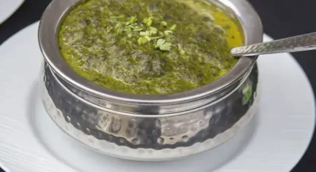 Saag Paneer.